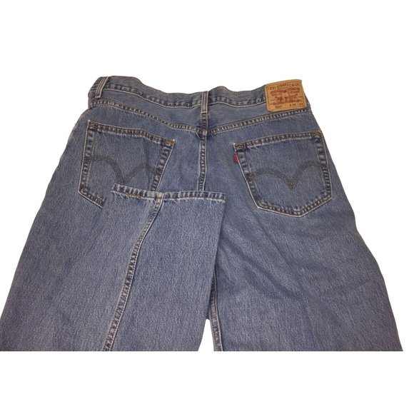 Vintage Blue Jeans - Levi Strauss & Co. Levi 550 jeans 36 x 34 - Relaxed Fit - Picture 1 of 6